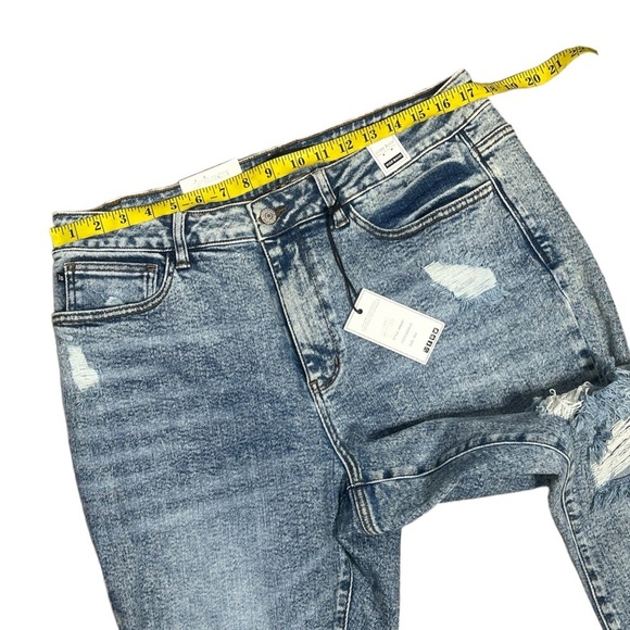 Judy Blue Medium Acid Wash High Rise Boyfriend Jeans plus size 16W - Picture 5 of 12